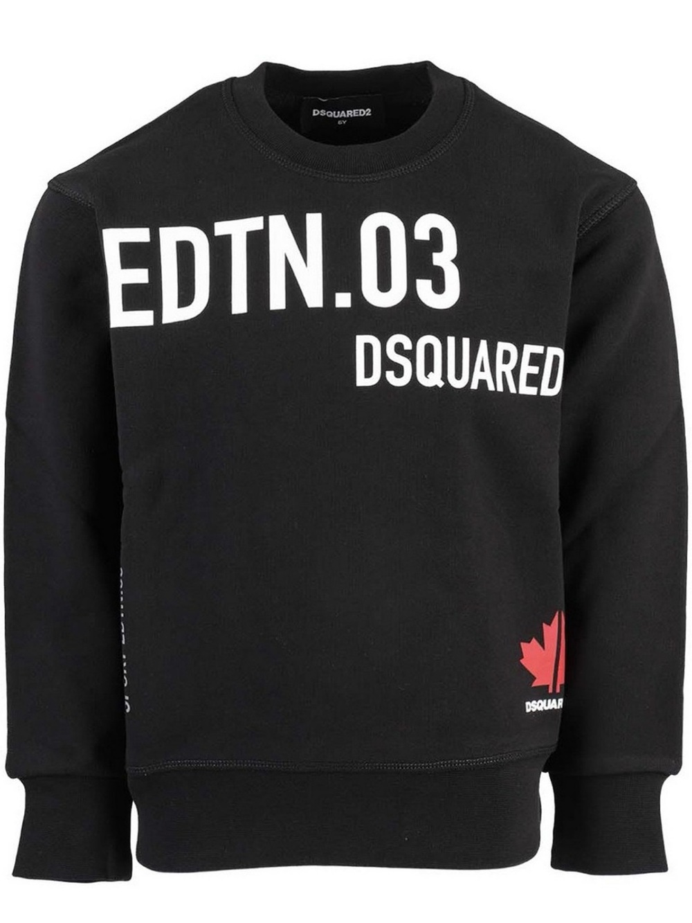 Dsquared2 Kids Boys  Red Sweatshirt EDTN.03 Logo Crewneck Size 10Y Designer